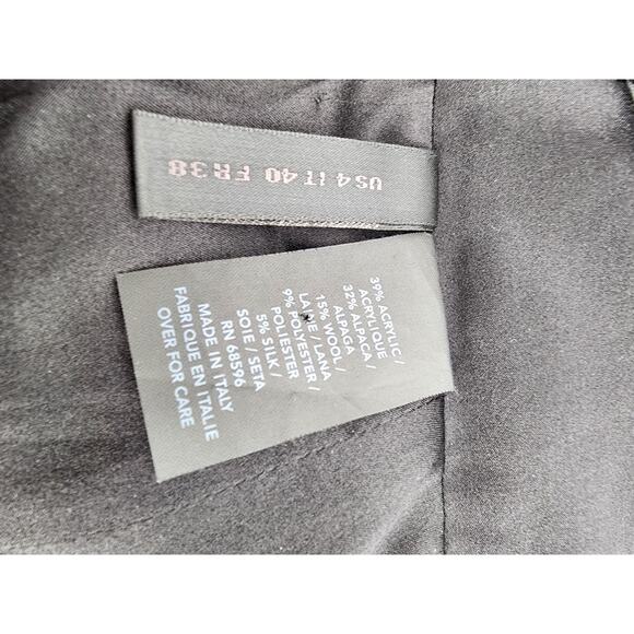 Donna Karan Collection Black Wool Blend Skirt Women's Size 4 - Picture 5 of 9